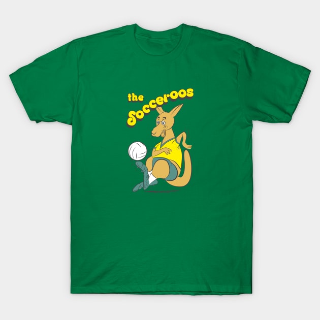 Retro Socceroos T-Shirt by StripTees